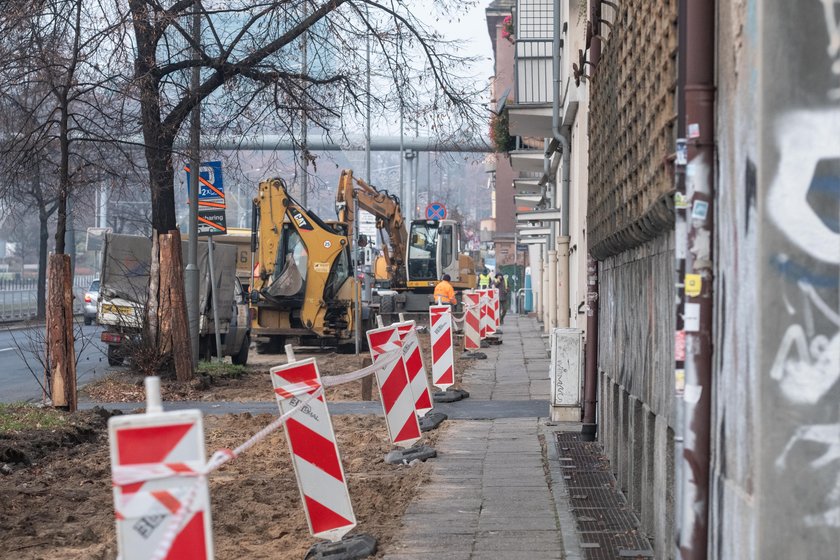 Remont chodnika na ul. Królowej Jadwigi