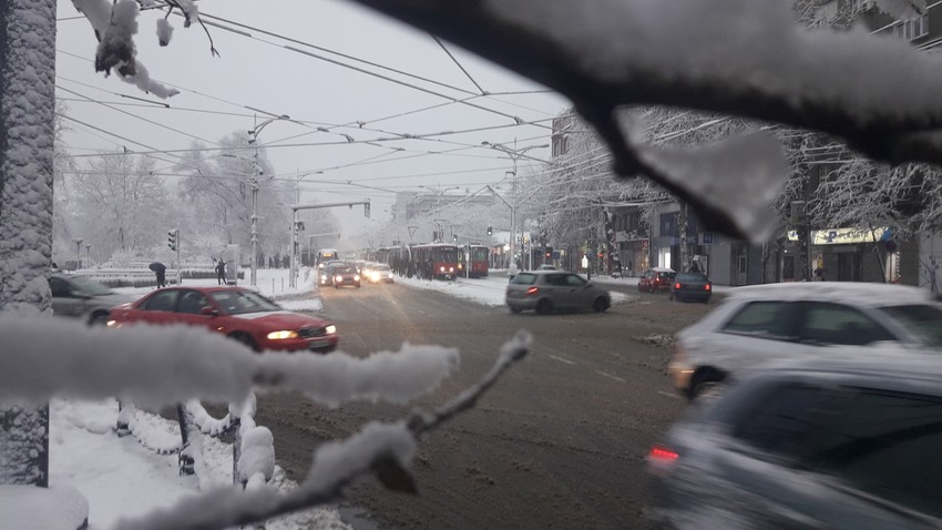 Beograd potpuno zavejan
