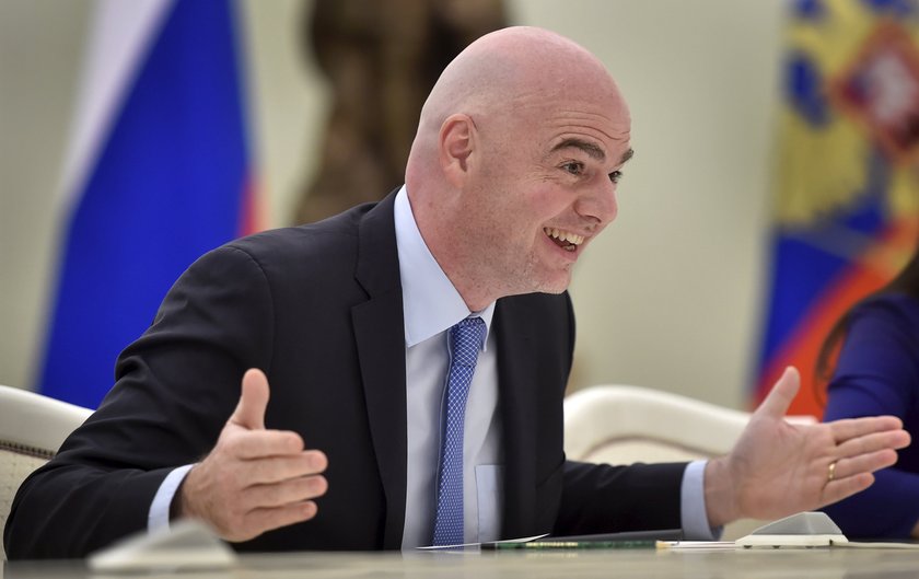 Władimir Putin rozmawiał z Giannim Infantino w sprawie MŚ 2018 w Rosji