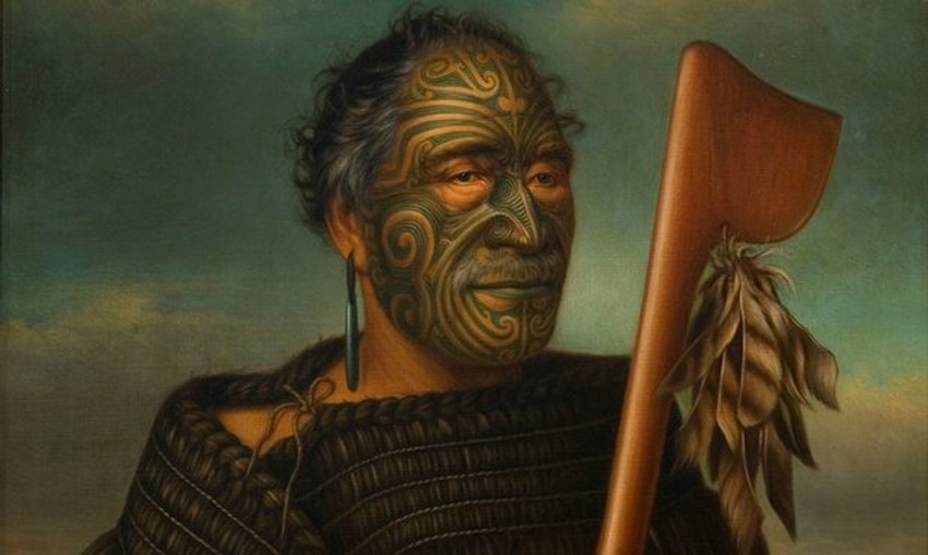 "Tamati Waka Nene", Gotfrid Lindauer, 1890. godina