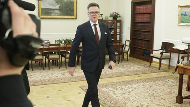 Szymon Hołownia przed spotkaniem z prezydentem. "Mam do załatwienia poważne sprawy ustrojowe"