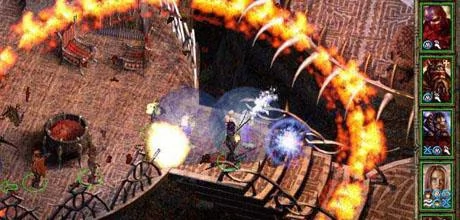 Screen z gry "Baldur's Gate 2: Thron Bhaala"