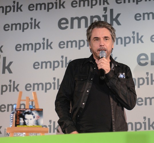 Jean-Michel Jarre podczas spotkania z fanami w Warszawie