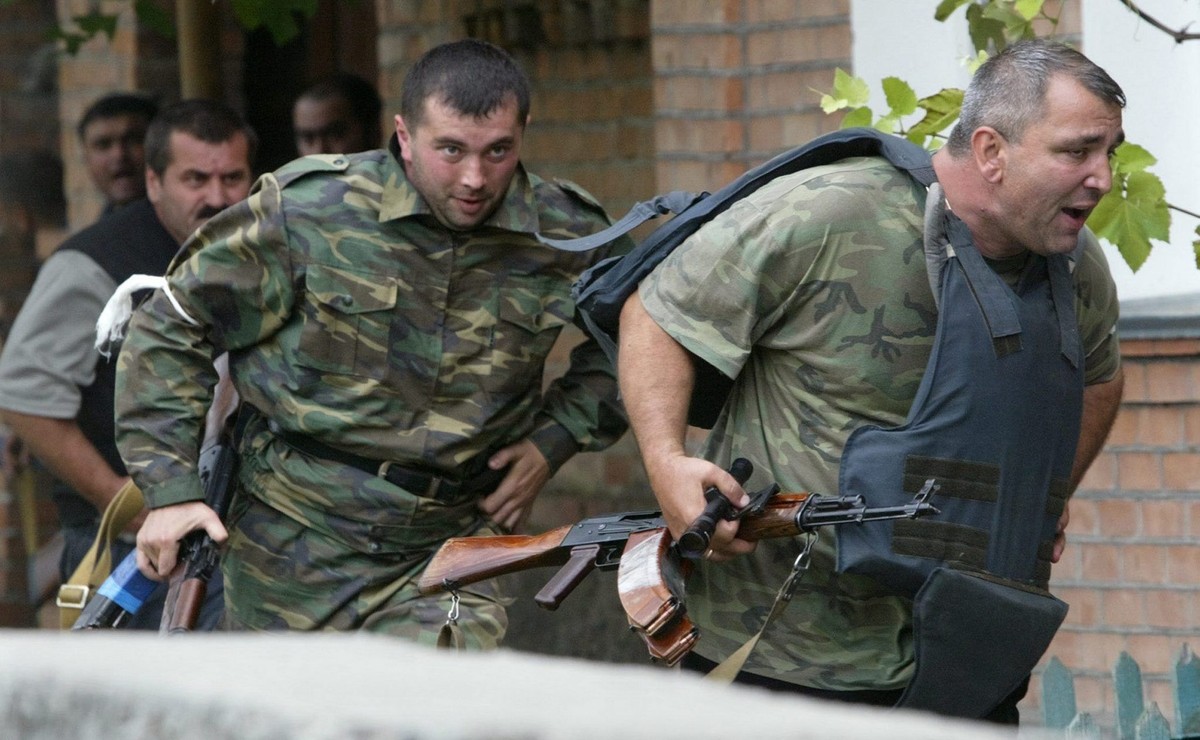 Rosyjscy żołnierze sił specjalnych