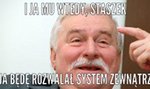 Wałęsa potwierdza słowa Piotrowicza. Nowe memy 