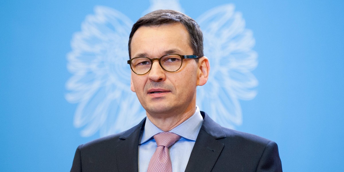 Premier Mateusz Morawiecki