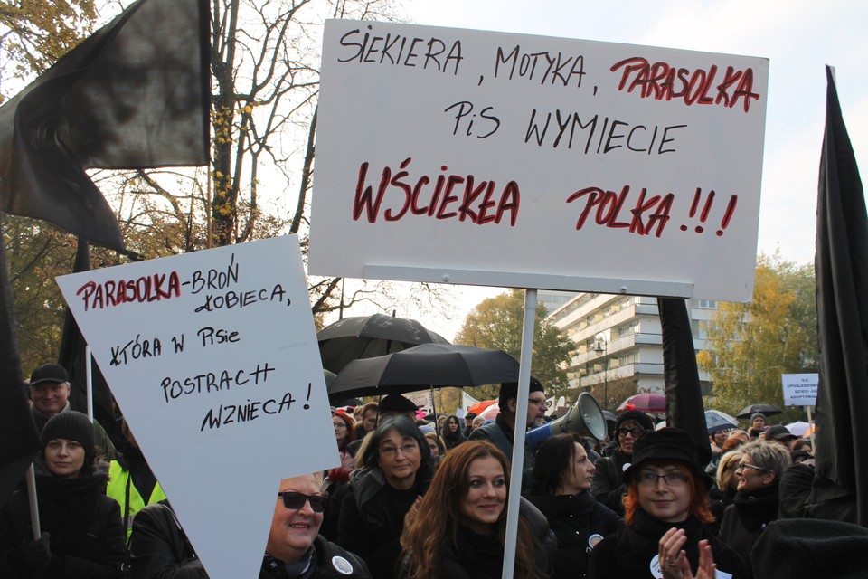 Strajk Kobiet Czarny Protest Sejm. Piotr Halicki 9