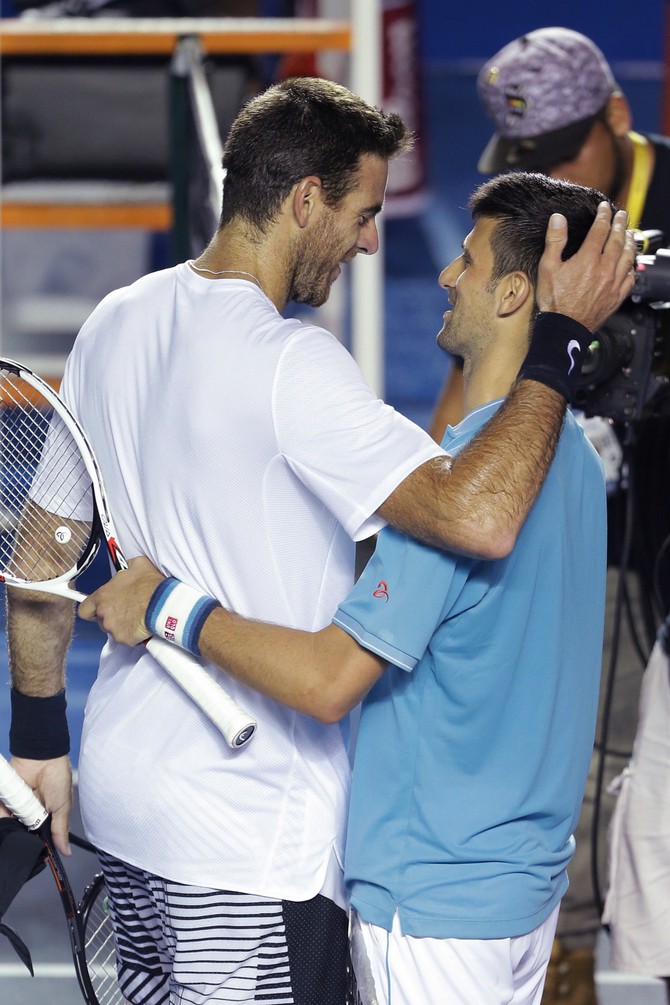 Huan Martin Del Potro i Novak Đoković