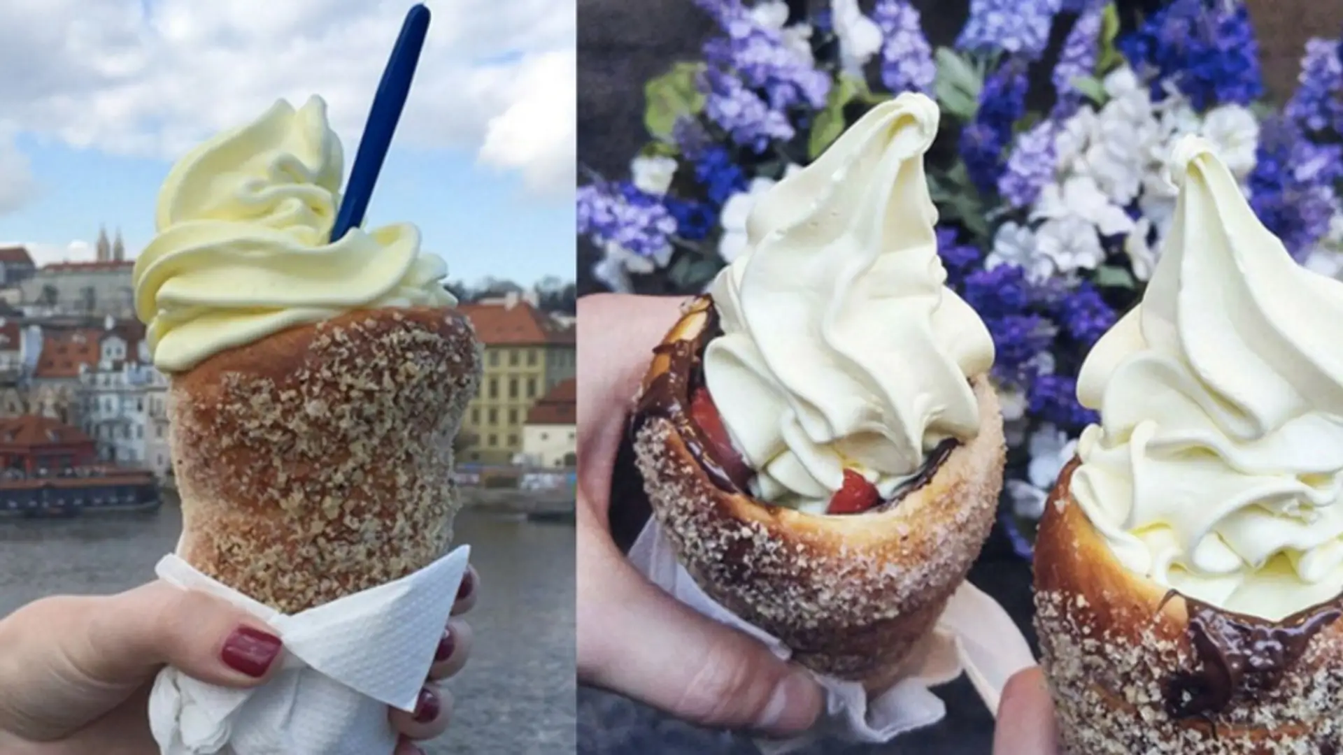 Najpyszniejsze połączenie i nowa, deserowa obsesja! Lody w rożku z pączka!