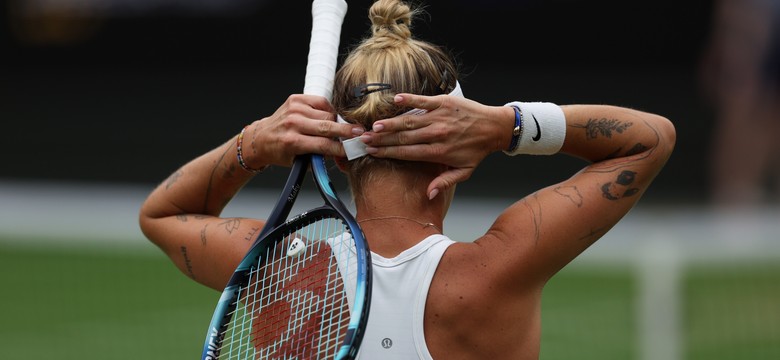 Marketa Vondrousova najbardziej wytatuowaną zwyciężczynią Wimbledonu. Zobacz jej tatuaże [FOTO]