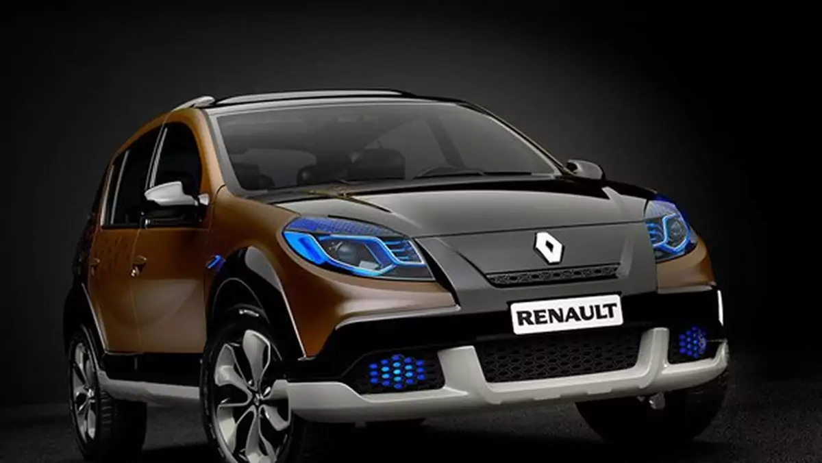 Renault Sandero Stepway – dwa kolory, kwiaty i kobiety