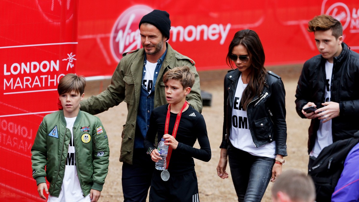 David Beckham, były angielski piłkarz, na Facebooku pochwalił się sukcesem jednego ze swoich synów. 12-letni Romeo przebiegł londyński mini maraton.