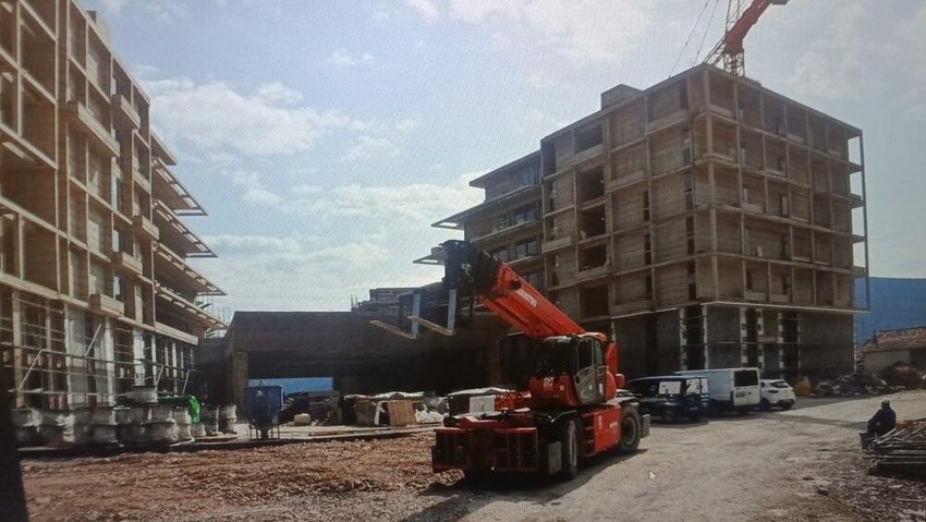 Hotel u izgradnji u Baošićima