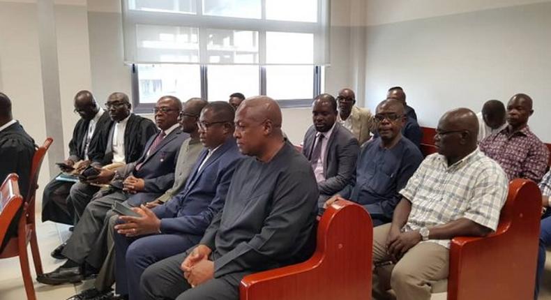 Mahama storms court