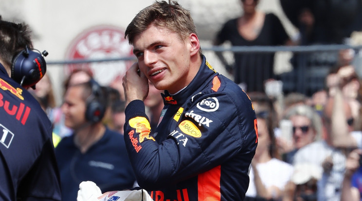 Max Verstappen, a Red Bull Racing Forma–1-es pilótája lesz a május elsejei Nagy Futam sztárvendége /Fotó: Fuszek Gábor