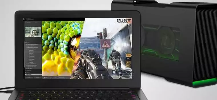 Razer Blade Stealth + Core: laptop z zewnętrzną kartą graficzną (CES 2016)