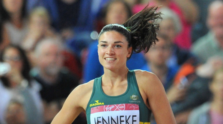 Michelle Jenneke hamarosan rajthoz áll az olimpián /Fotó: AFP