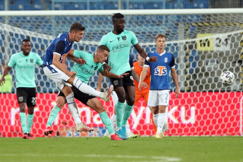 27.08.2020 LECH POZNAN - FK VALMIERA ELIMINACJE UEFA LIGA EUROPA PILKA NOZNA