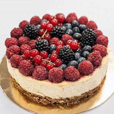 Diétás Erdei gyümölcsös Cheesecake