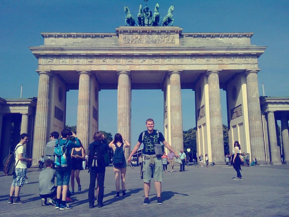 ...kod Barnderbuške kapije u Berlinu...