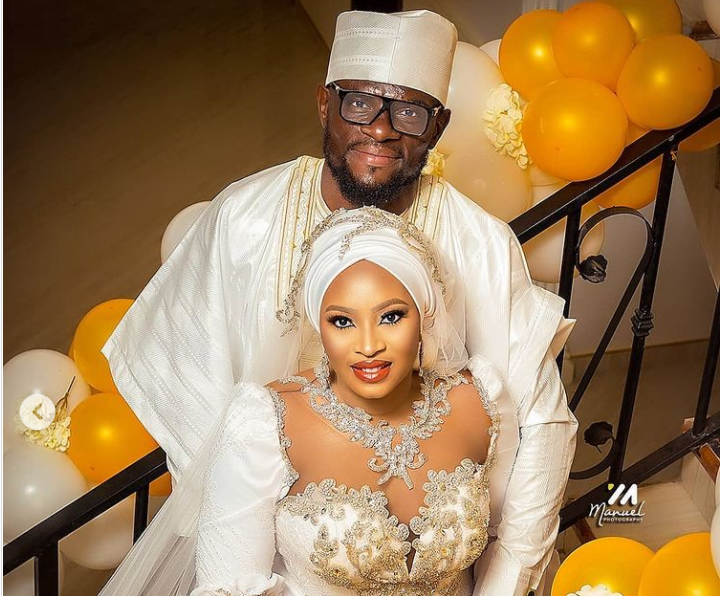 Beautiful photos of Fatau Dauda and newly-wedded wife