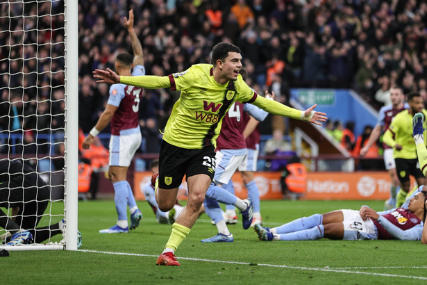 Aston Villa pokonała Burnley