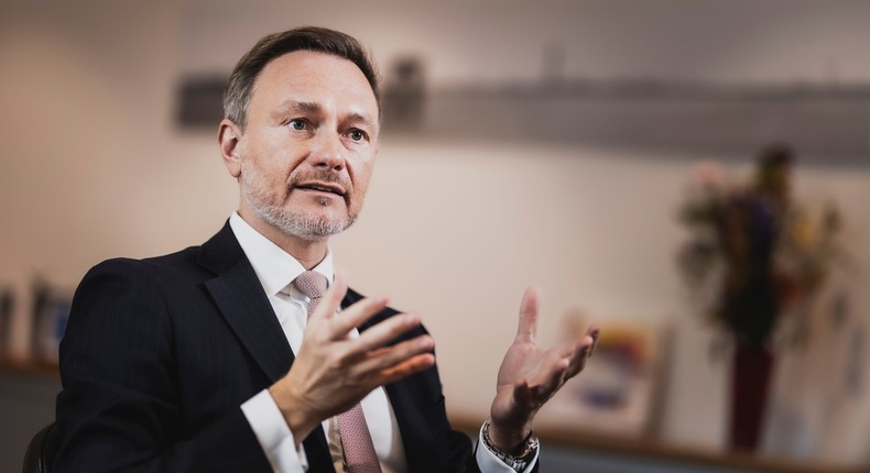 German Finance Minister Christian Lindner isn't keen on a four-day workweek.Florian Gaertner/Photothek/Getty Images