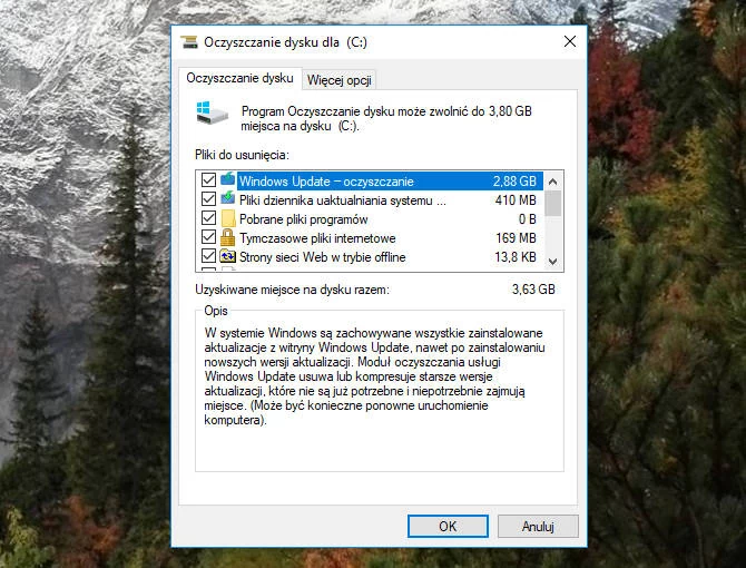 Systemowe narzędzie do usuwania zbędnych plików to raczej za mało