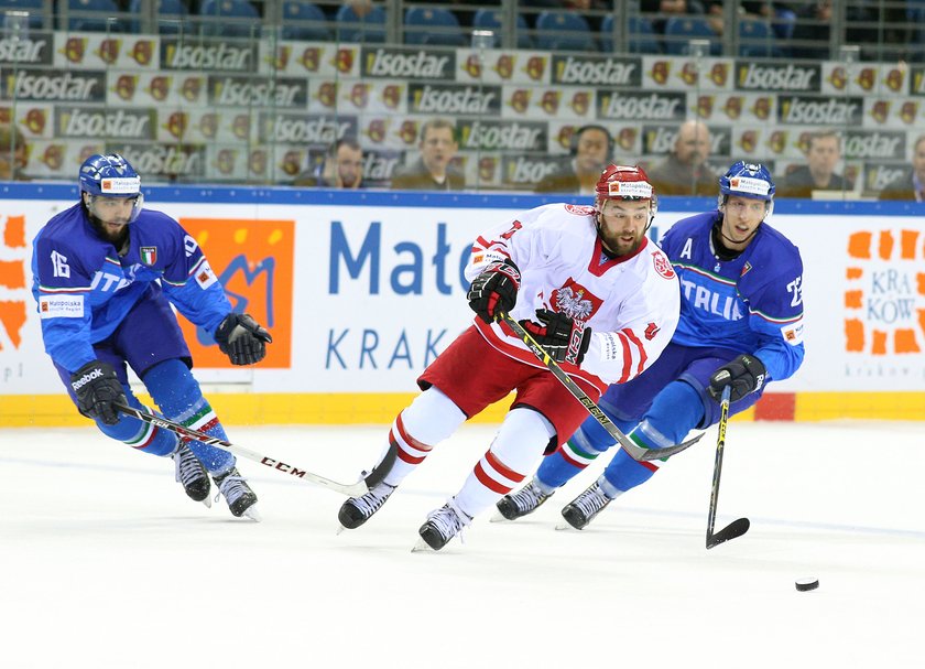 Hokejowa mistrzostwa świata 1A: Polska - Włochy 1:2