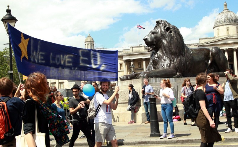 Demonstracja przeciw Brexitowi