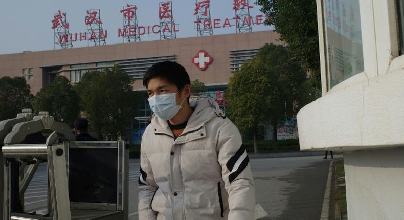 The outbreak is centred around the central city of Wuhan