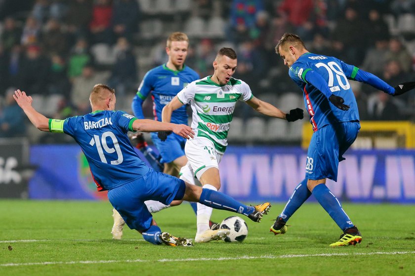 Pilka nozna. Ekstraklasa. Lechia Gdansk. Trening. 11.01.2019