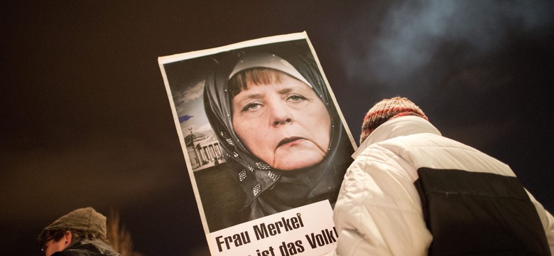 Antyislamskie protesty. Niemcy obawiają się wpływów islamu. ZDJĘCIA