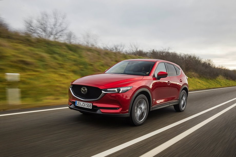 Mazda CX-5, Soul Red Crystal - zdjęcie poglądowe