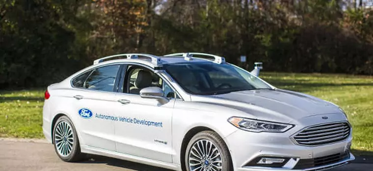 Ford pokazuje nowy projekt samochodu autonomicznego