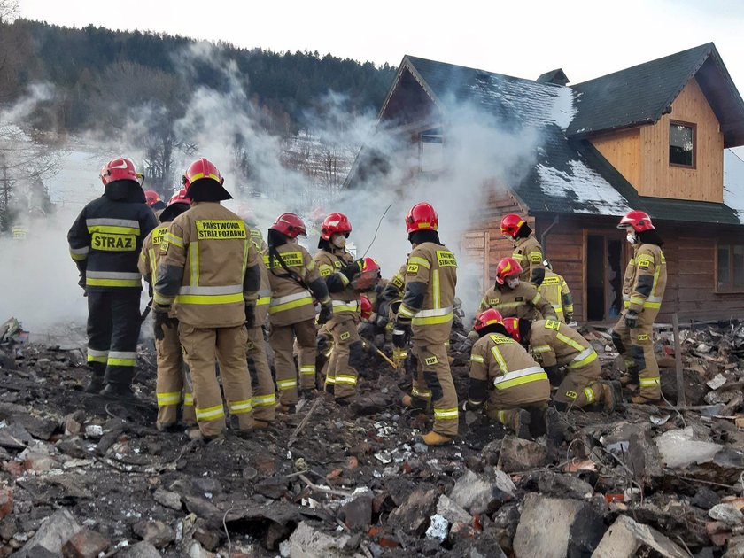 Wybuch gazu w Szczyrku. Pogotowie spóźniło się o 22 minuty