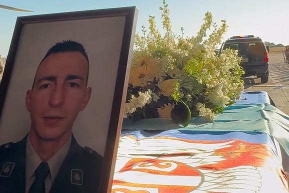 "ZAR OVAKO DA MI DOĐEŠ KUĆI, JEDINO MOJE!" Telo našeg vojnik