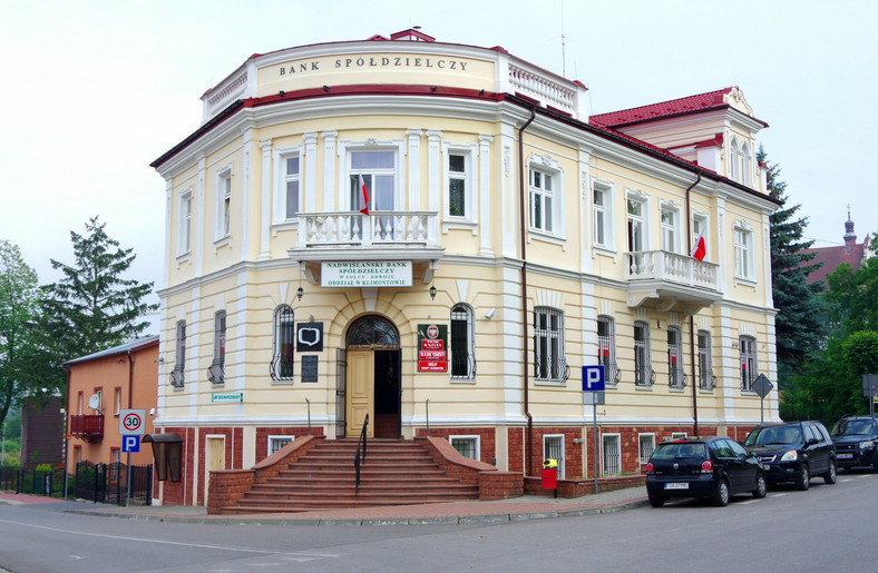 Klimontów, woj. świętokrzyskie. Dom rodzinny Brunona Jasieńskiego