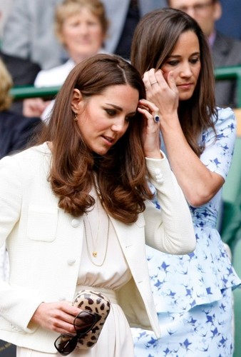 Księżna Catherine i Pippa Middleton