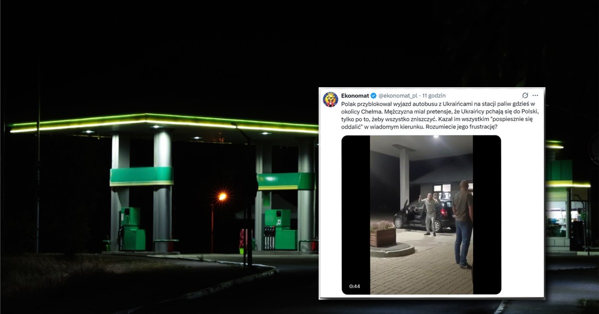 Dantejskie sceny pod Chełmem. Polak ruszył na autobus pełen Ukraińców. Patrzyli na niego z politowaniem