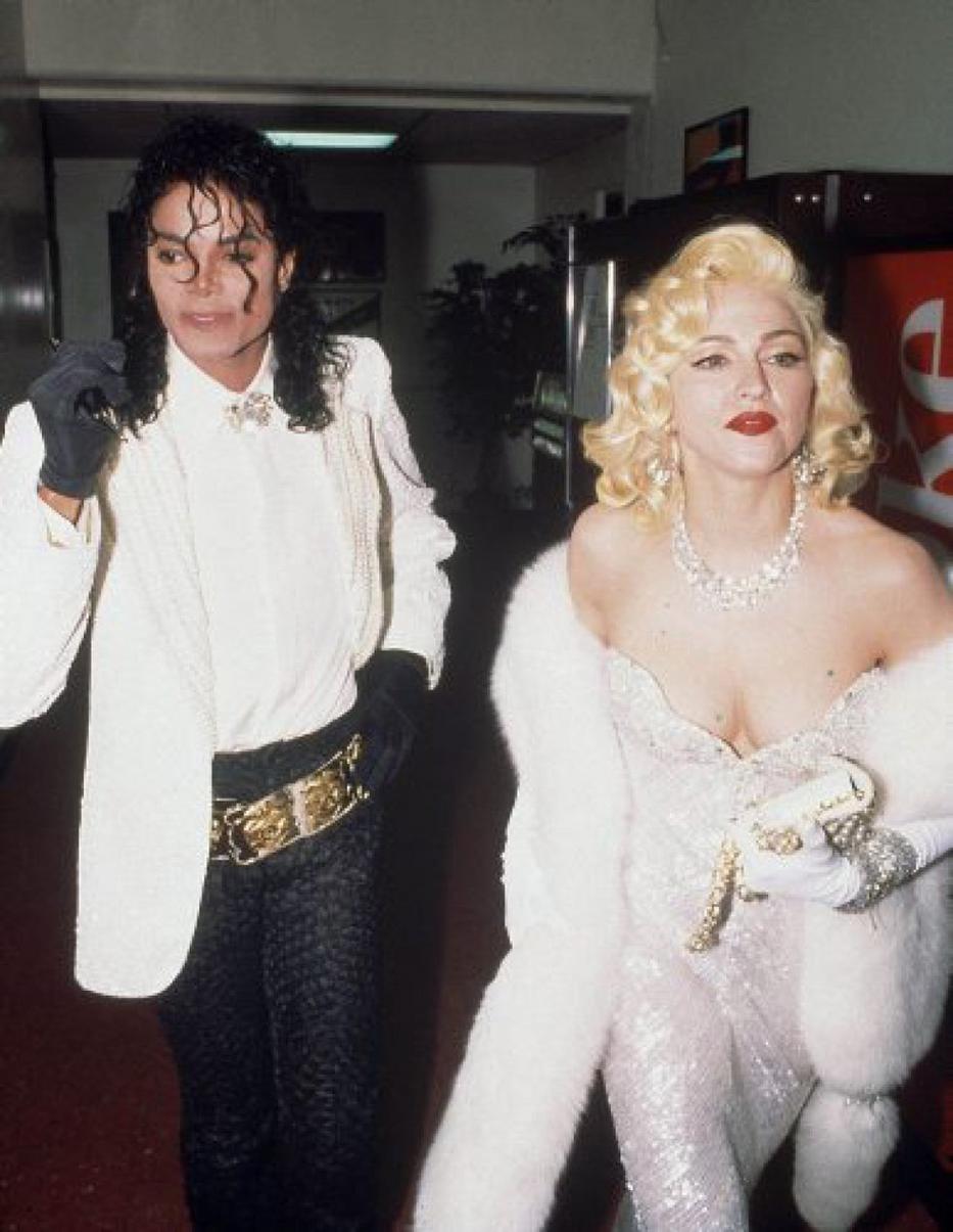 Jackson és Madonna állítólag jóban voltak, ám valójában ki nem állhatták egymást /Fotó: Profimedia-Reddot