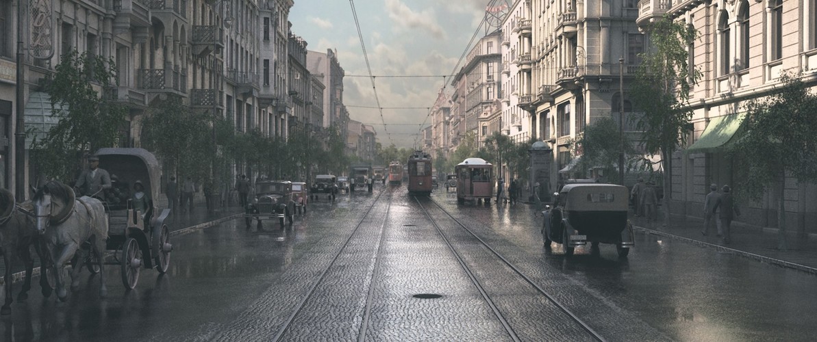 'Warszawa 1935' – ulica Marszałkowska