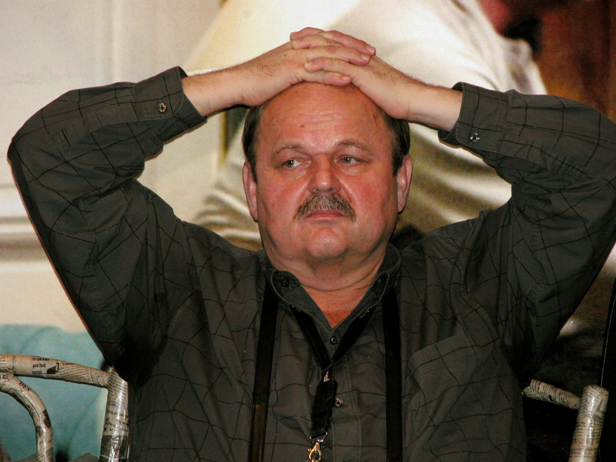 Slovenský režisér a herec Jozef Bednárik.