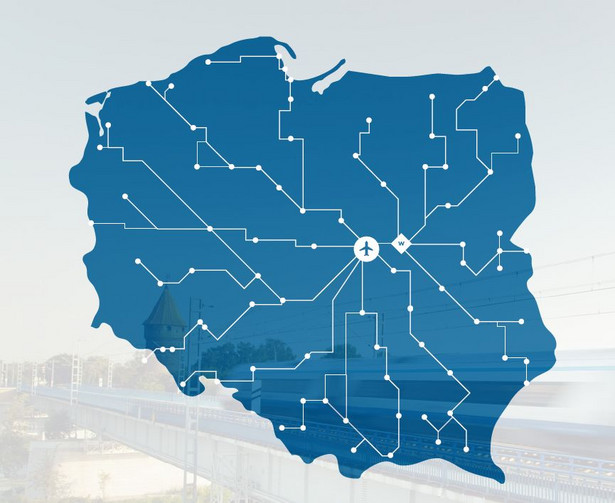 Głównym założeniem programu jest powstanie 10 tzw. szprych kolejowych prowadzących do CPK ze wszystkich kierunków Polski, które będą łączyły miasta wojewódzkie ze stolicą i portem lotniczym, a także wzajemnie między sobą. W ramach programu powstanie 1600 km linii kolejowych, w tym 670 km linii dużych prędkości (przystosowanej do jazdy pociągów powyżej 250 km/h), 750 km linii głównych (200-250 km/h) i 190 km linii uzupełniających (około 160 km/h). Premier Mateusz Morawiecki w czasie prezentacji sieci linii kolejowych nazwał ten projekt „epokowym”. To "szansa nie tylko na przełamanie wielowiekowych zapóźnień, ale szansa na rozwój na miarę XXI wieku" – stwierdził premier. "Tworząc to centrum jednocześnie tworzymy podwaliny pod właściwy rozwój komunikacyjny w całym środkowoeuropejskim układzie gospodarczym, układzie państw” – zaznaczył Mateusz Morawiecki. Źródło: Materiały prasowe CPK