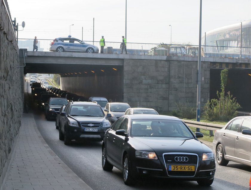 Tunel pod rondem Grunwaldzkim w Krakowie