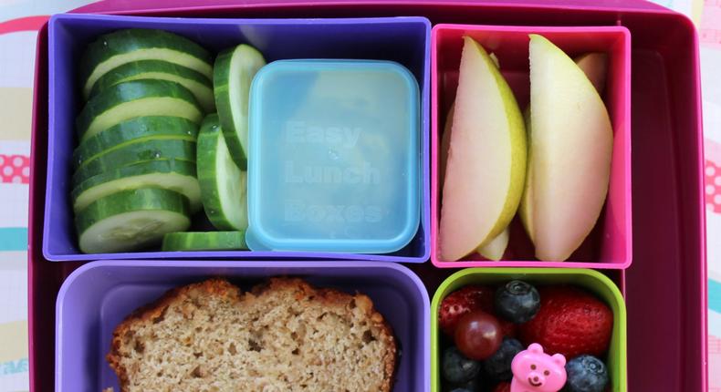 kids lunch meal prep lunch box