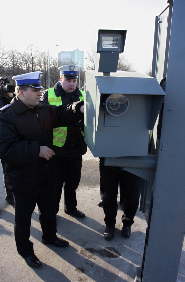 WARSZAWA POLICJA FOTORADAR