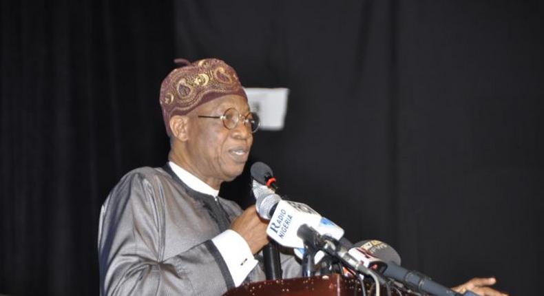 Minister of Information and Culture, Lai Mohammed 