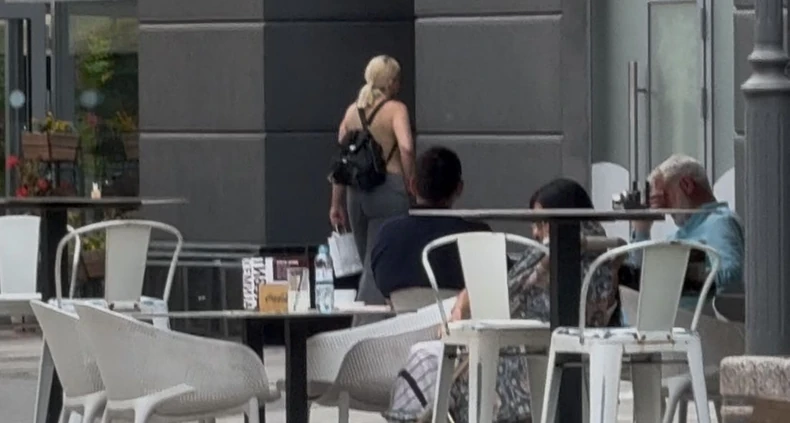 Prve slike trudne Milice Todorović