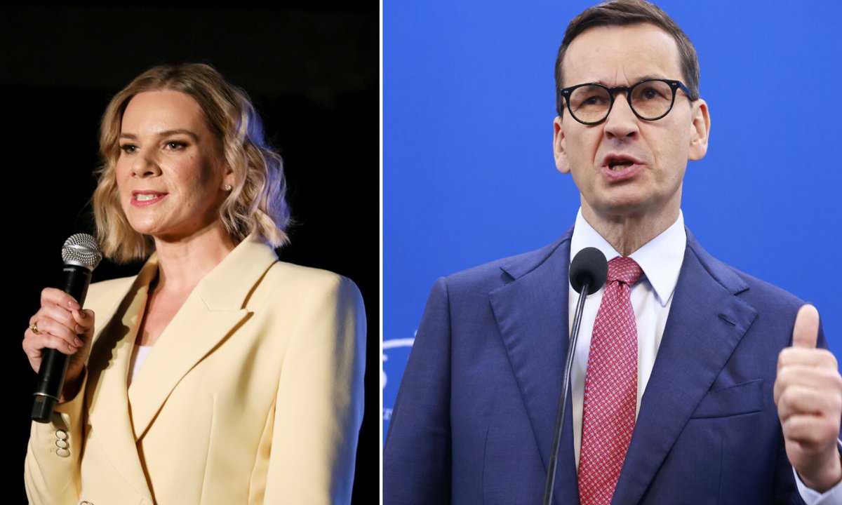 Mateusz Morawiecki komentuje wakacyjne zdjęcia Marty Nawrockiej i jej córki